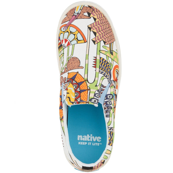 Native Shoes Miles Denim Print