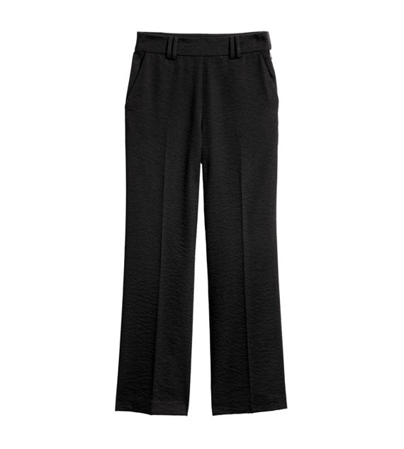 Flared Office Trousers